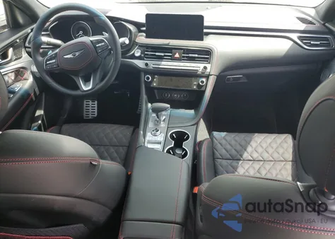 2025 Genesis G70 Sport Advanced из США, поврежденный, VIN KMTG54SE9SU151285